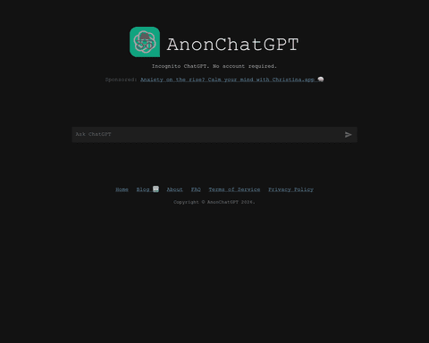 AnonChatGPT