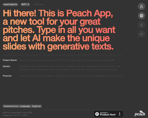 Peach App