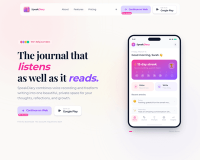 SpeakDiary