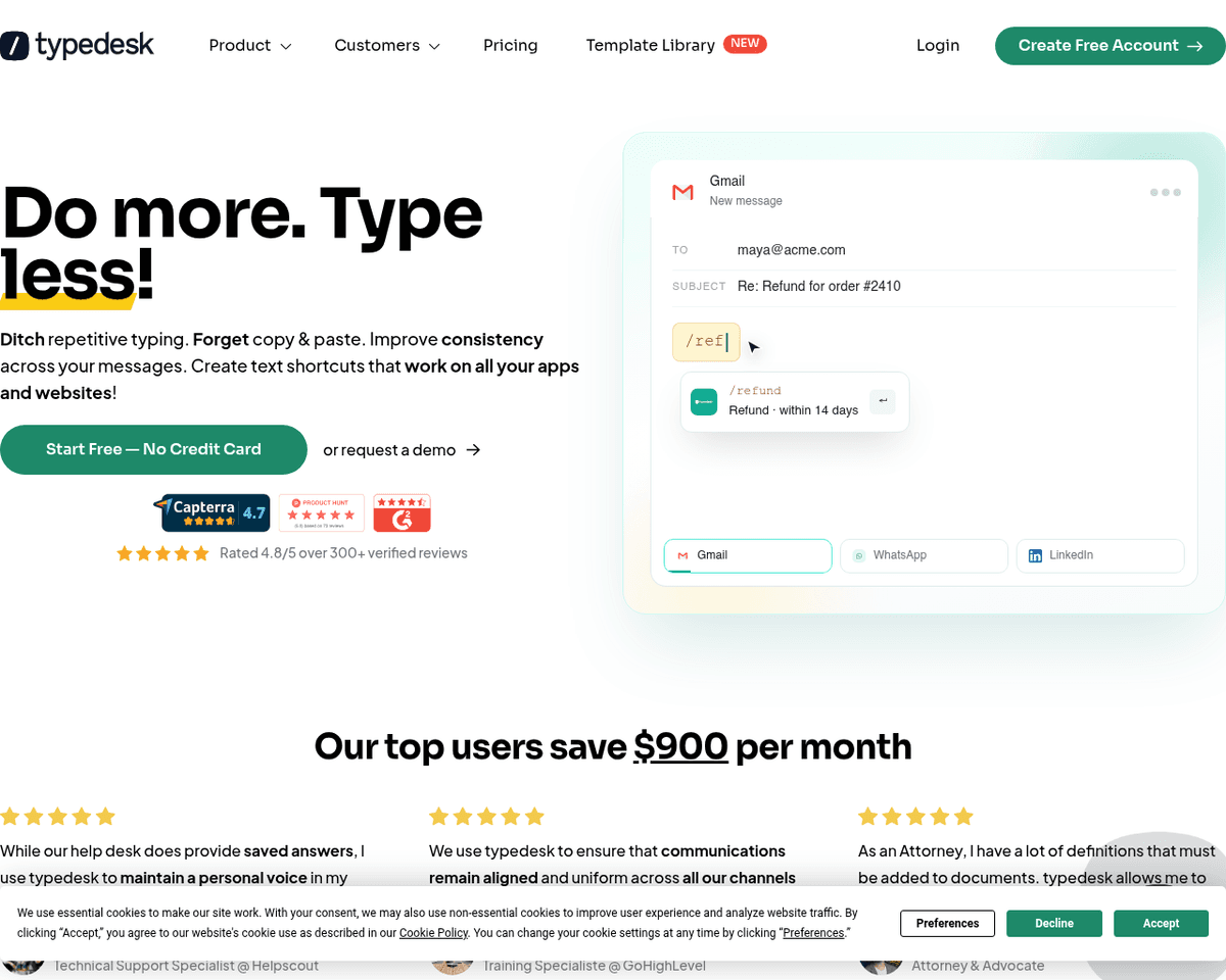 Typedesk