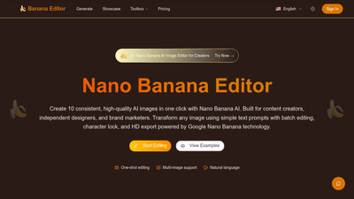 #1 Nano Banana Editor | Smart AI Image Editing Tool