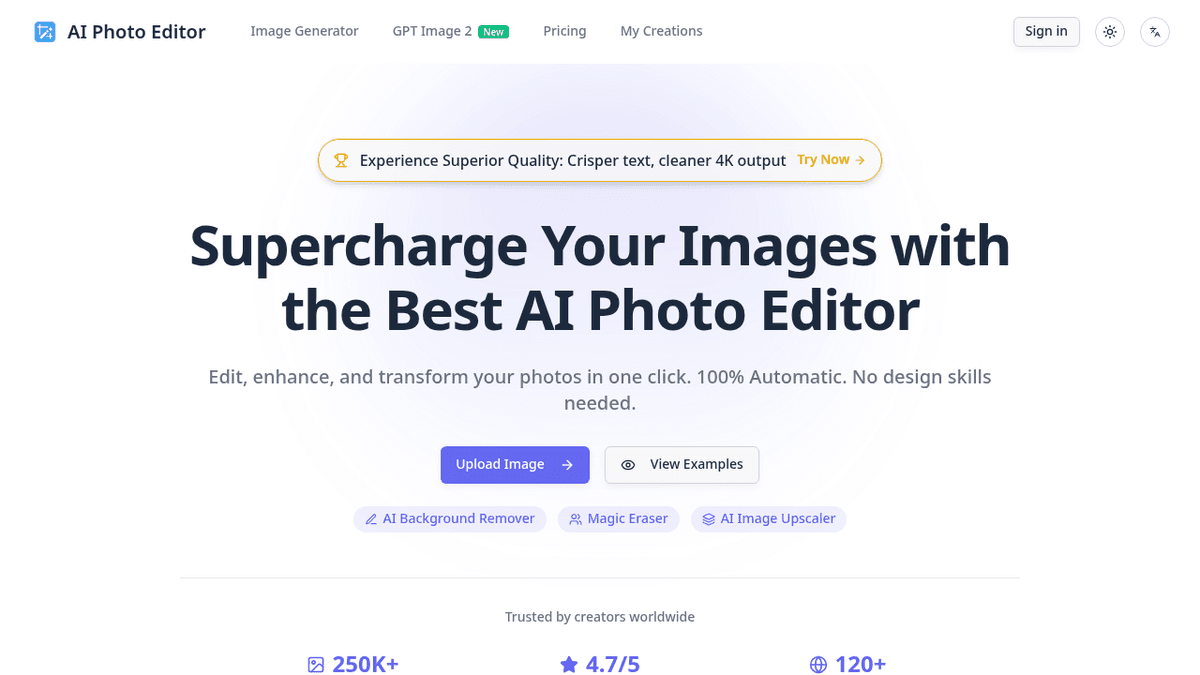 AI Photo Editor: Faster Image Enhancement & Editing
