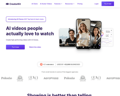 AI Product Photos by CreatorKit