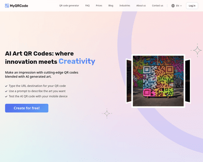 AI QR Code Generator by MyQRCode