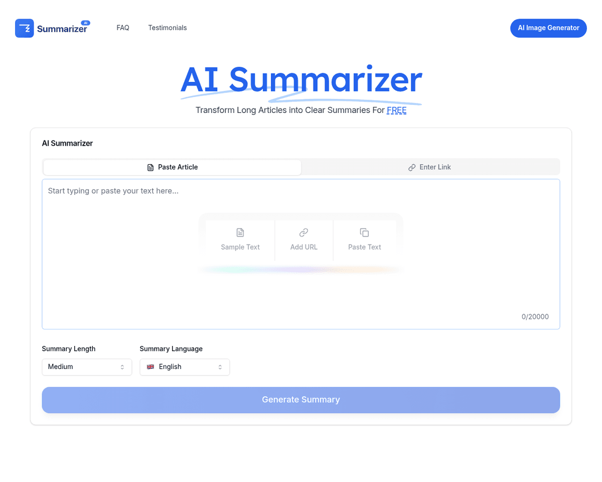 AI Summarizer