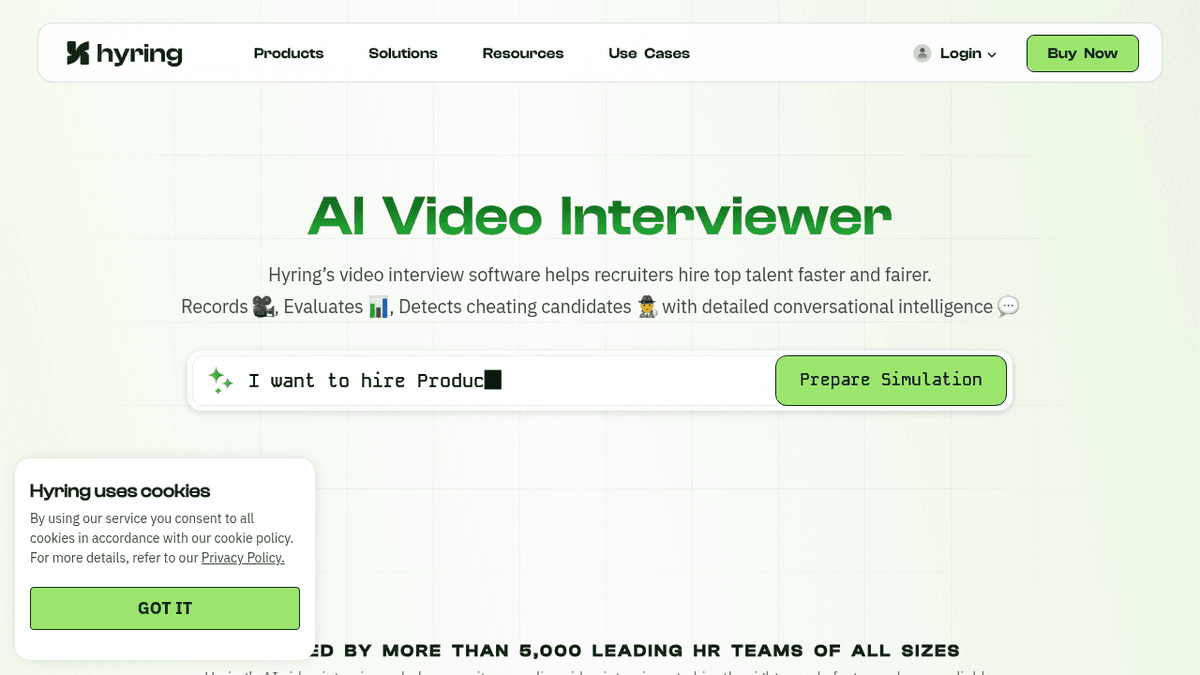 AI Video Interviewer