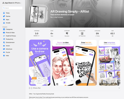 AR Drawing Simply - ARtist