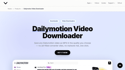 Dailymotion Video Downloader