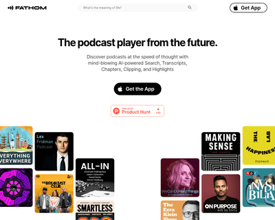 Fathom Podcast Player