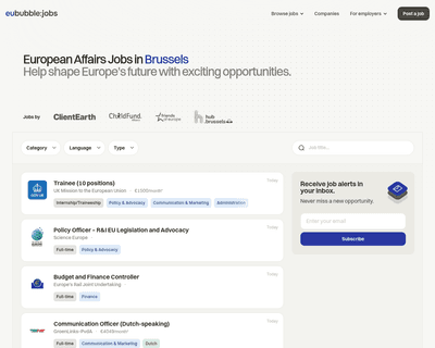 Jobs in Brussels