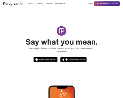 Paragraph AI