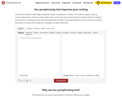 ParaphrasingTool