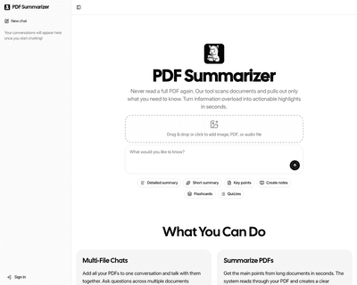 PDF Summarizer