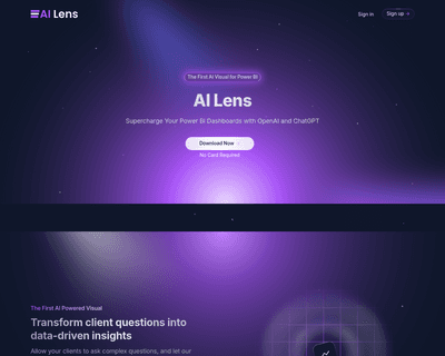PowerBI AI Lens