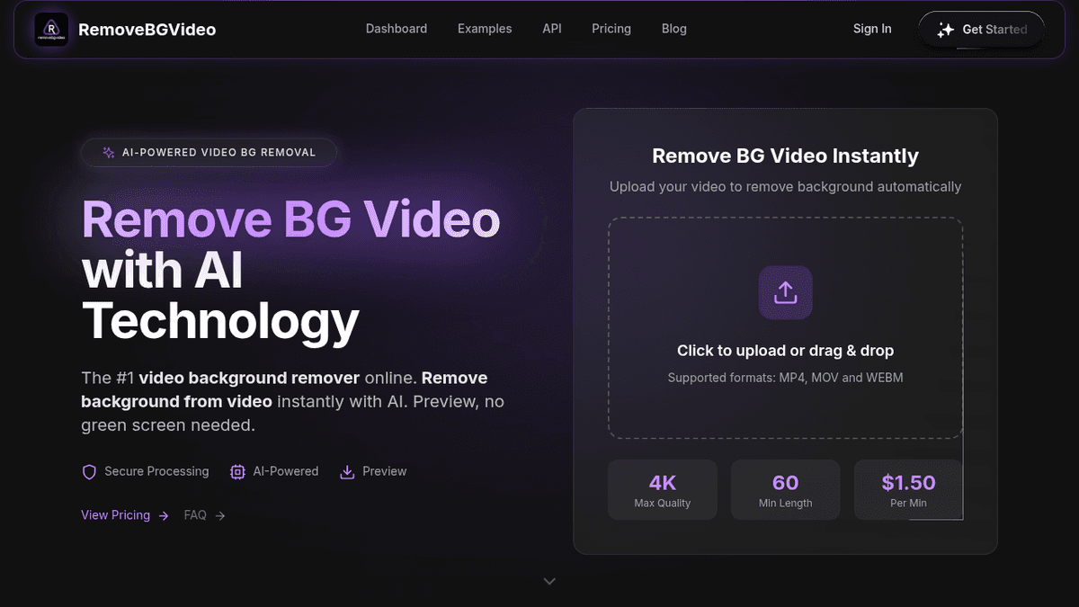 remove bg video