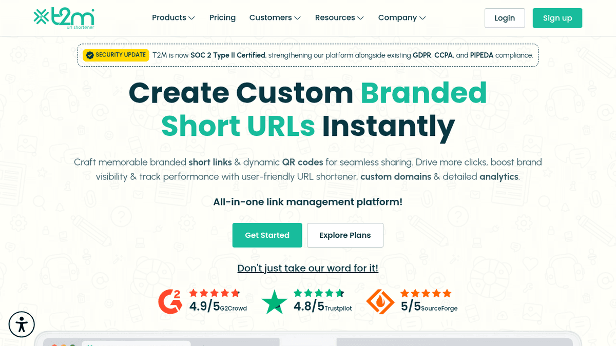T2M URL Shortener
