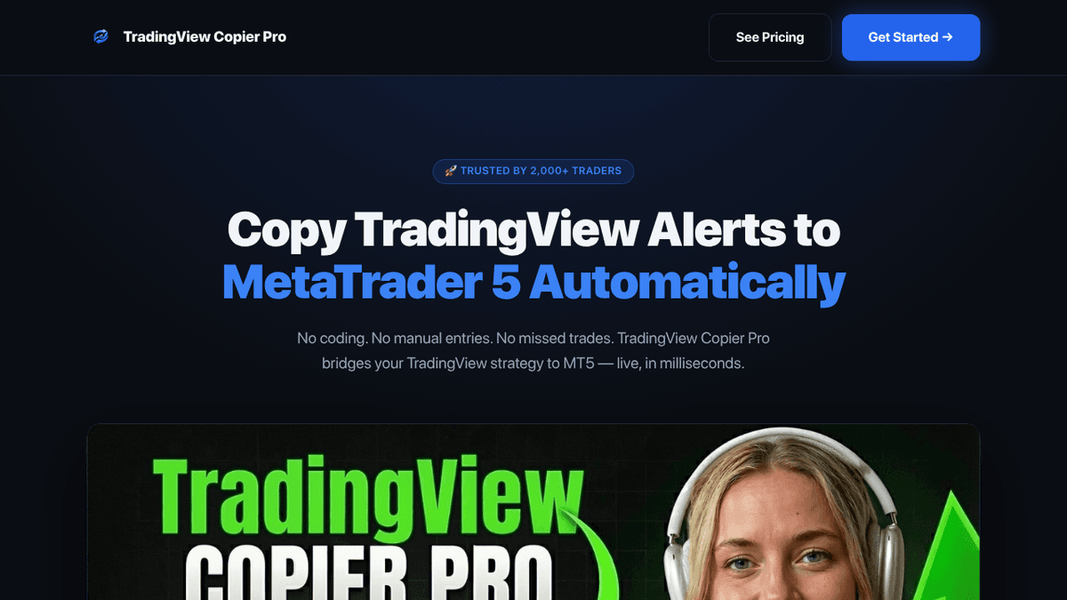 TradingView Copier Pro