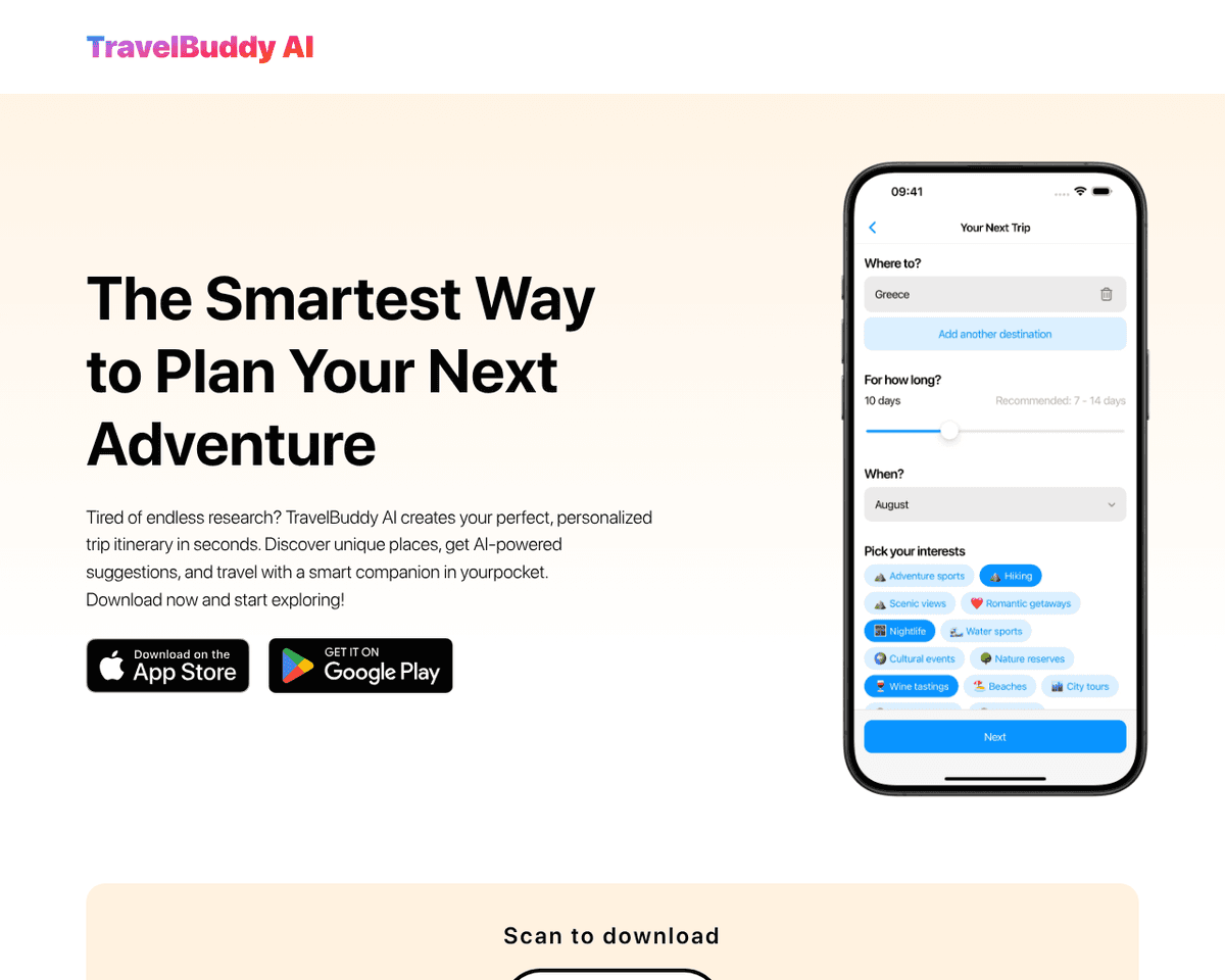 Travel Buddy AI